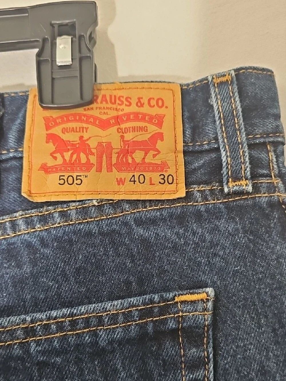 Levi's Slim Straight Dark Indigo Jeans